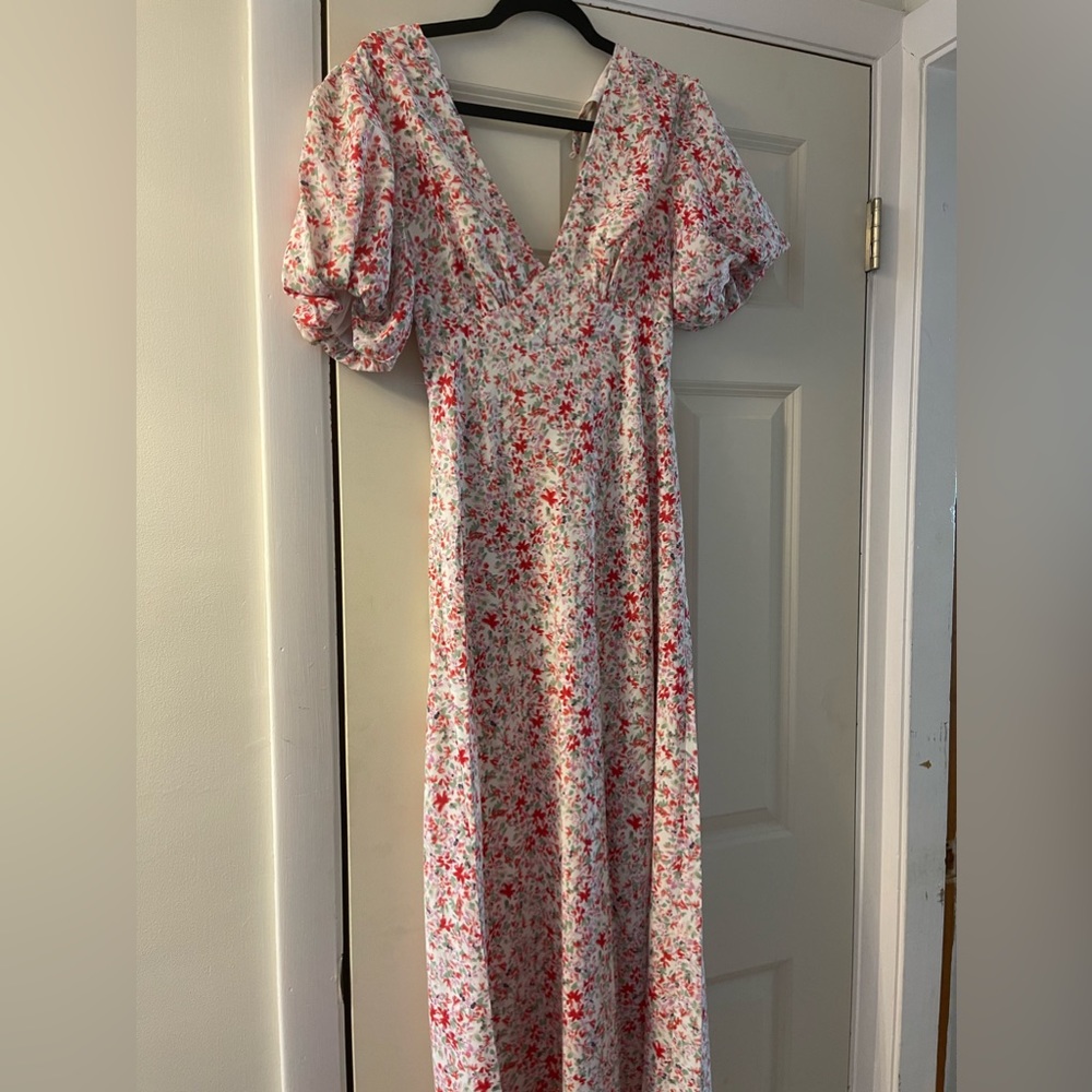 Open back midi dress never worn